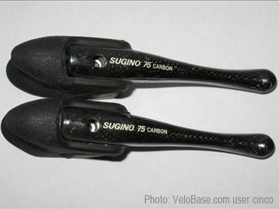 Sugino 75 Brake Levers in Carbon Fiber