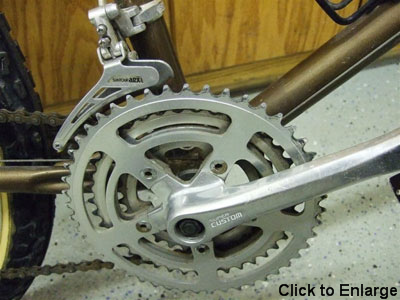 Lotus Pegasus Crank and Derailleur
