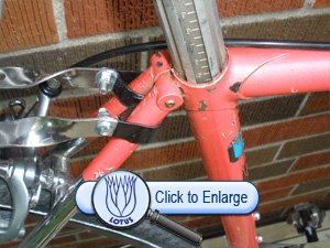 1987 Lotus Legend Seat Lug Detail