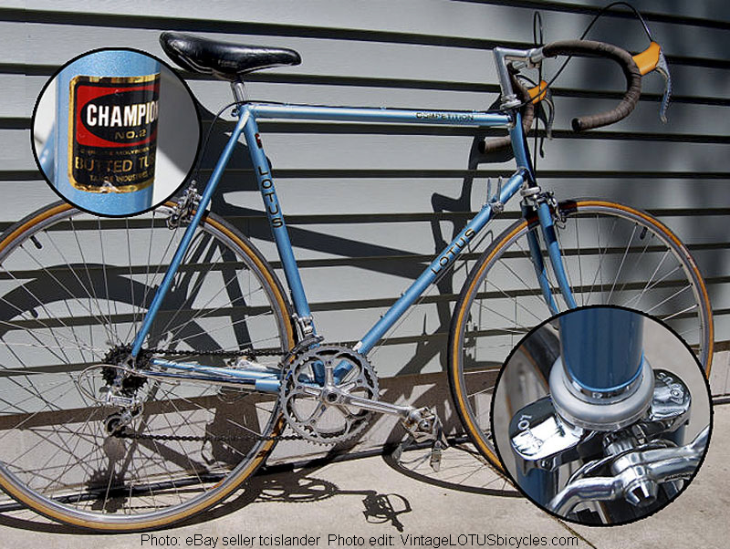 Early Model Lotus Competition in Ice Blue