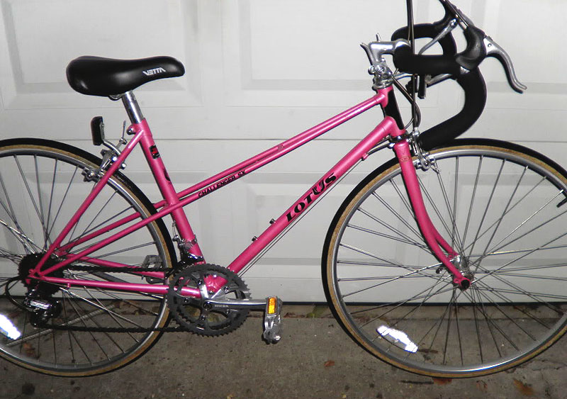 1986 Challenger SX Mixte in Raspberry