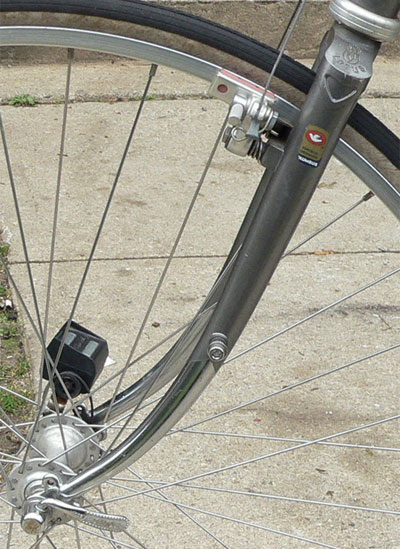 1984 Odyssey fork with crown engraving and rack mount