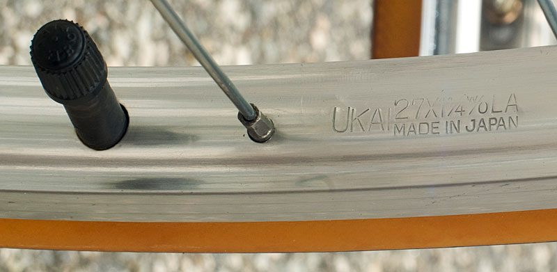 Ukai Rim with IRC Valve Cap Ukai Rim with IRC Valve Cap