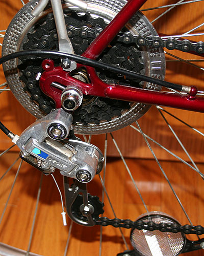 Rear Cassette and Derailleur, Very Clean! Rear Cassette and Derailleur, Very Clean!